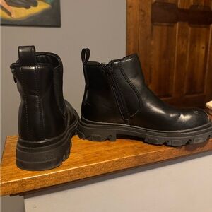 Dream Pairs Kids Black Boots